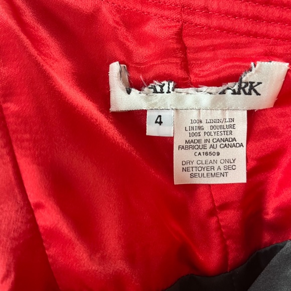 Wayne Clark linen dress size 4 - Picture 3 of 5